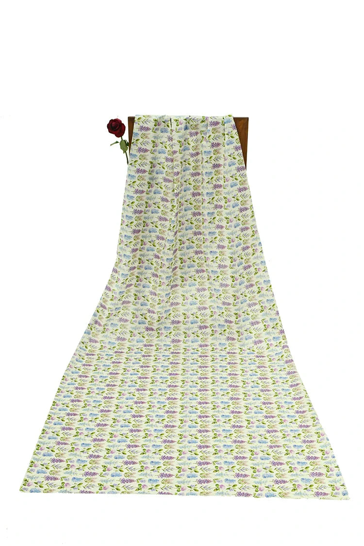 1-PC Unstitched Printed Cambric Kurti