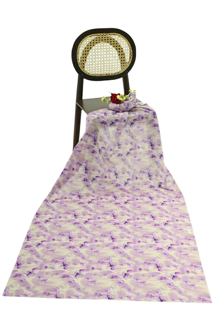 1-PC Unstitched Printed Cambric Kurti