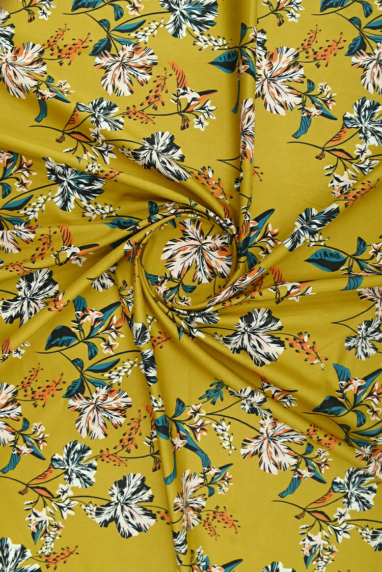 1-PC Unstitched Printed Cambric Kurti