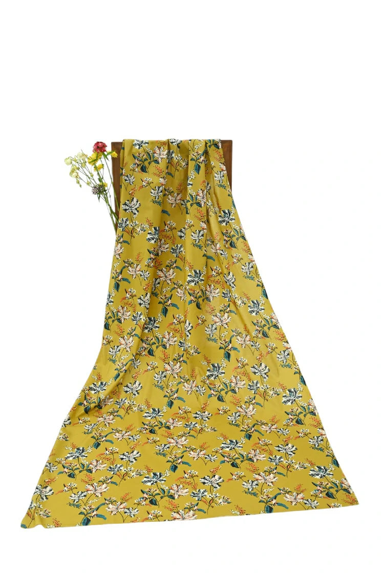 1-PC Unstitched Printed Cambric Kurti