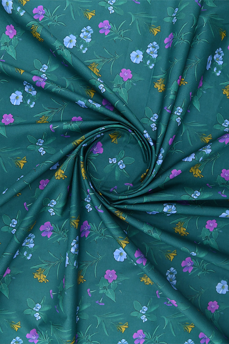 Picture of 1-PC Unstitched Printed Cambric Kurti - Available at Raja Sahib