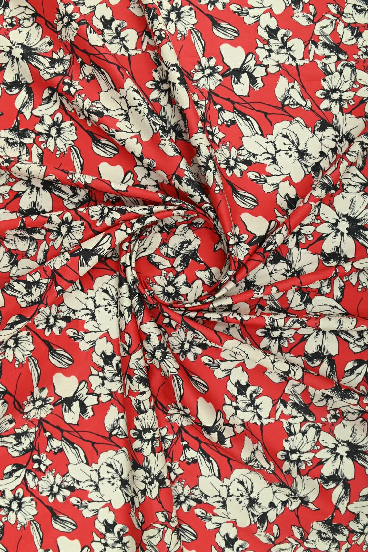 1-PC Unstitched Printed Cambric Kurti