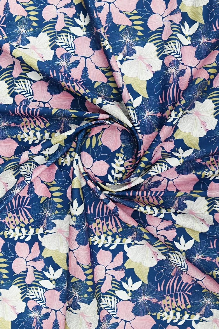 1-PC Unstitched Printed Cambric Kurti