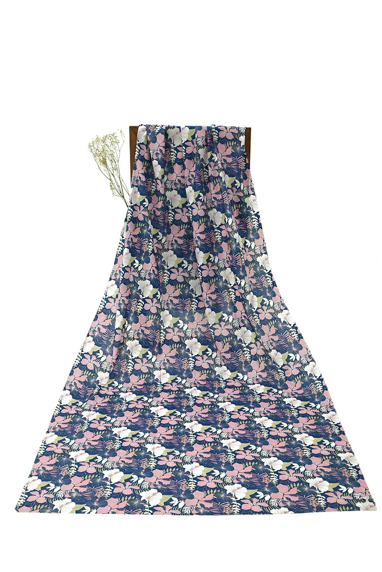 1-PC Unstitched Printed Cambric Kurti