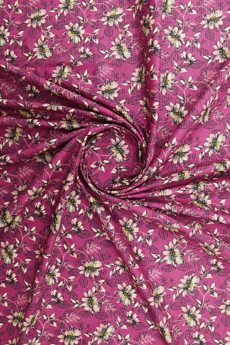 1-PC Unstitched Printed Cambric Kurti