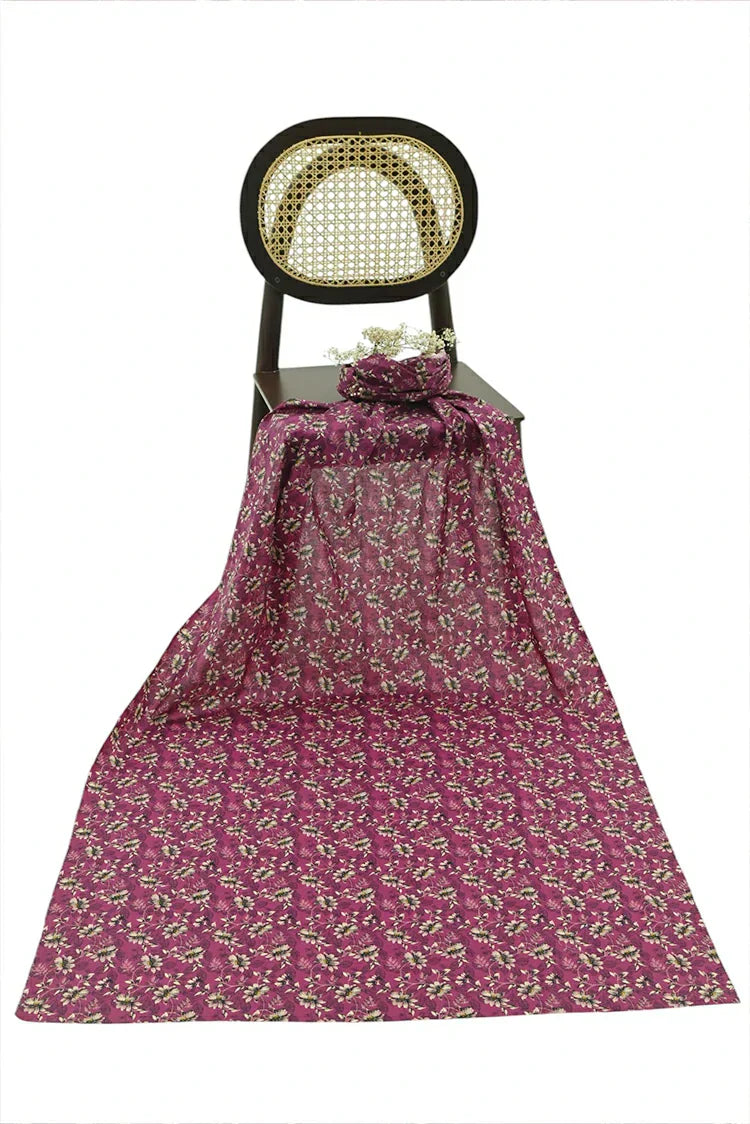 1-PC Unstitched Printed Cambric Kurti