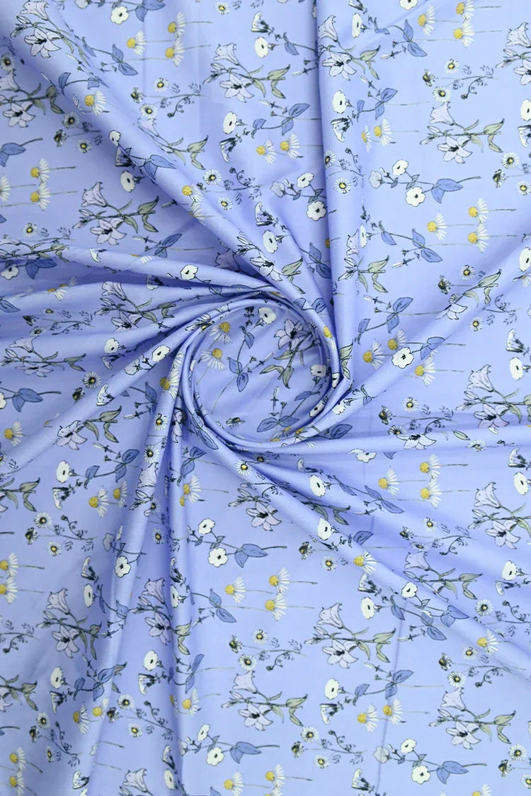 1-PC Unstitched Printed Cambric Kurti