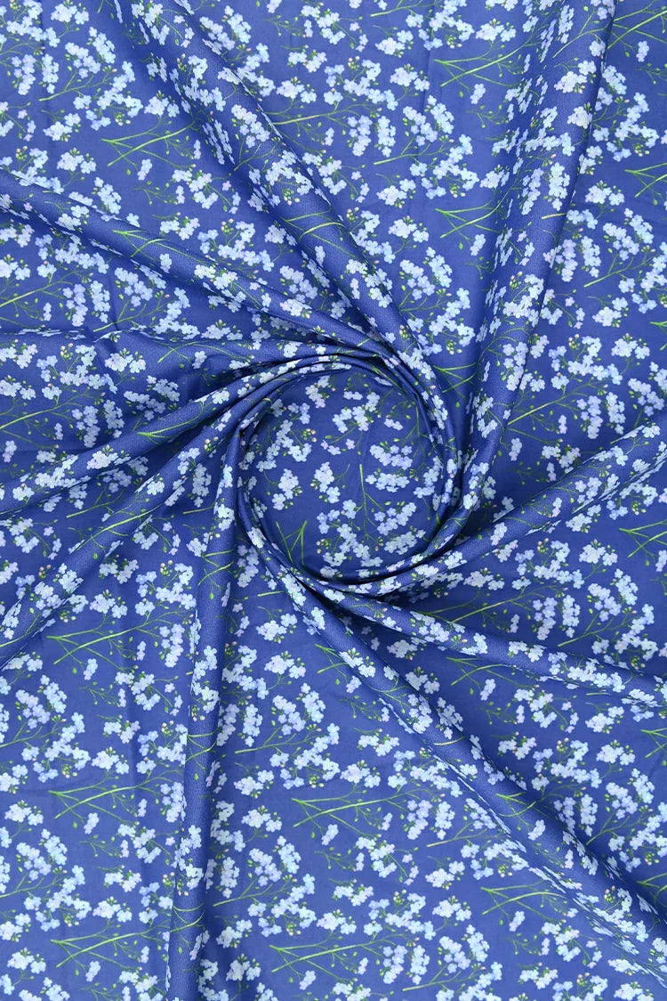 1-PC Unstitched Printed Cambric Kurti