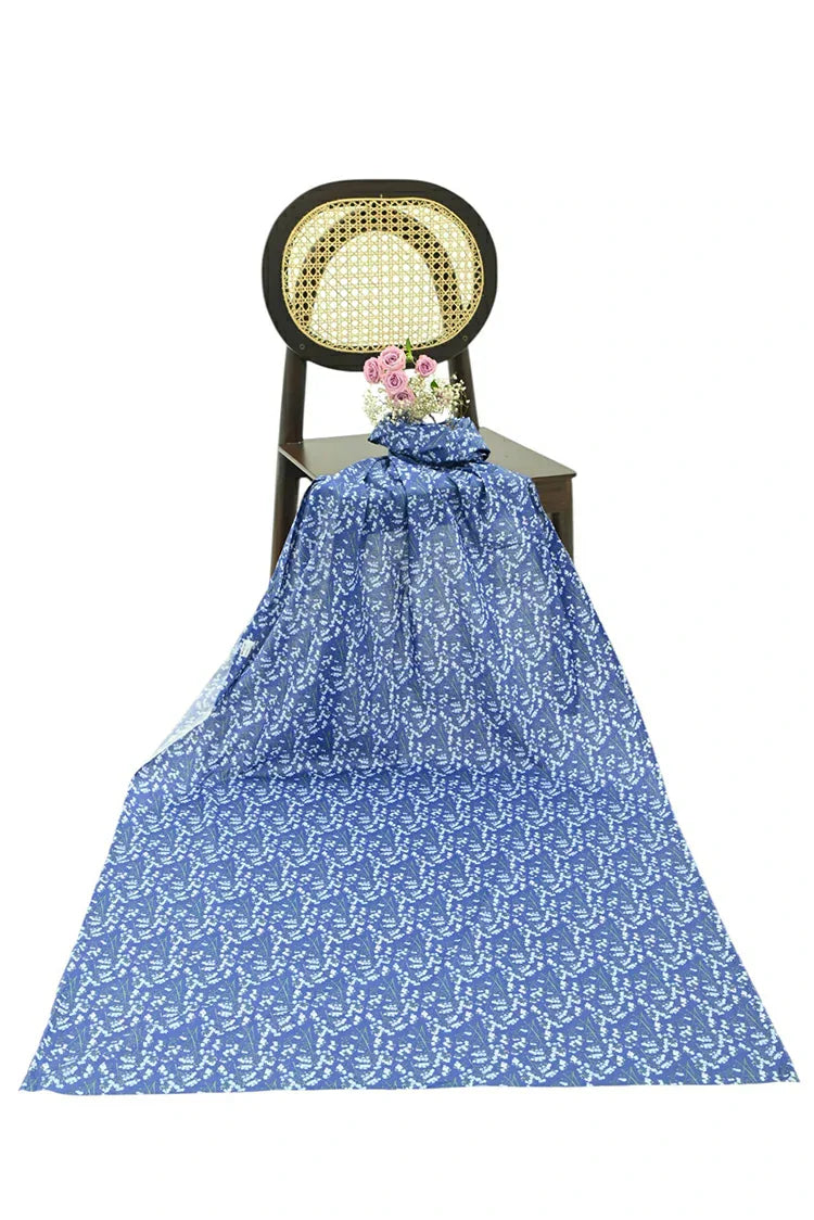 1-PC Unstitched Printed Cambric Kurti