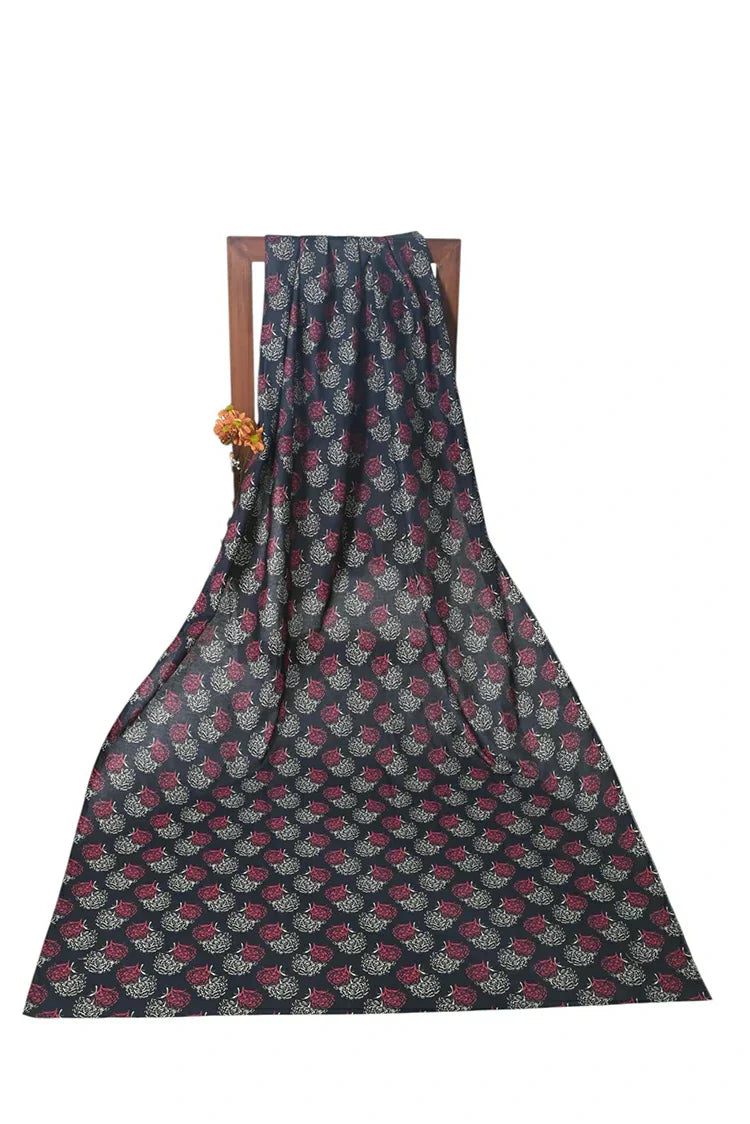 1-PC Unstitched Printed Cambric Kurti