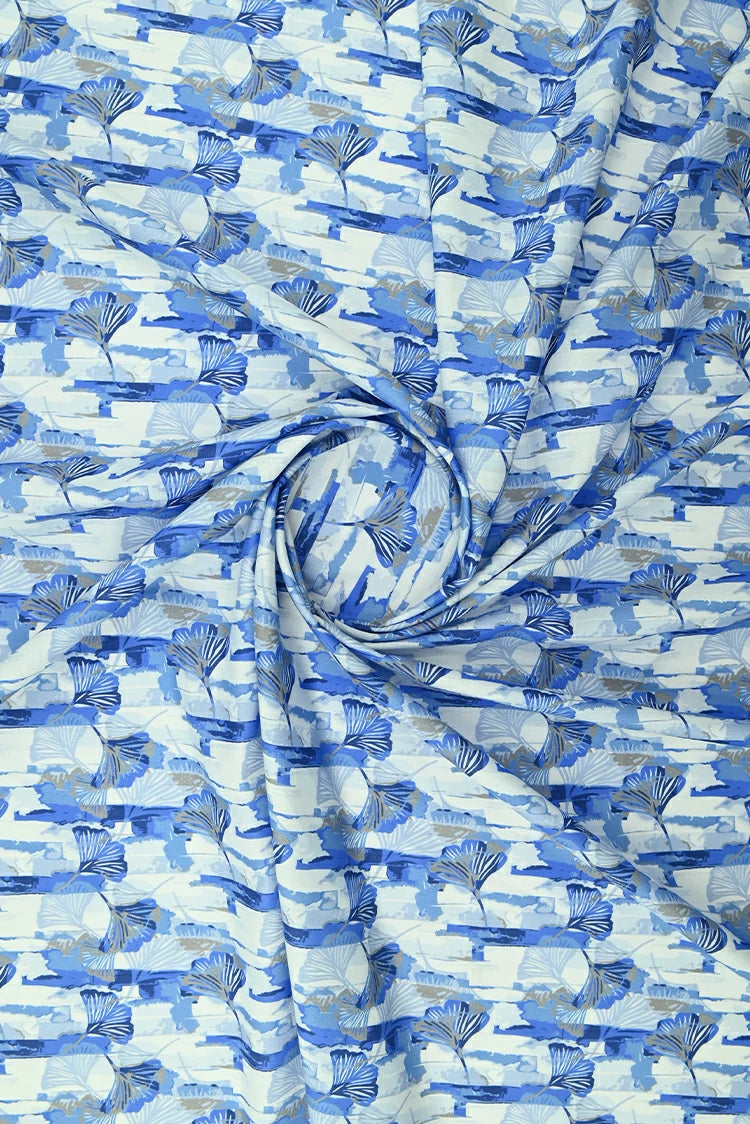 1-PC Unstitched Printed Cambric Kurti