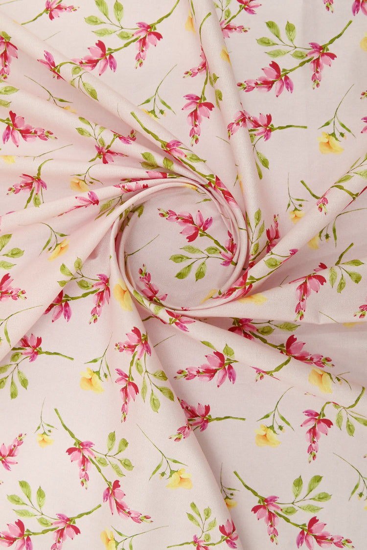 1-PC Unstitched Printed Cambric Kurti