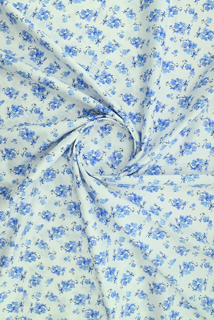 1-PC Unstitched Printed Cambric Kurti