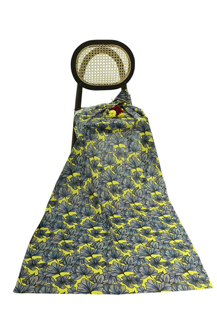 1-PC Unstitched Printed Cambric Kurti