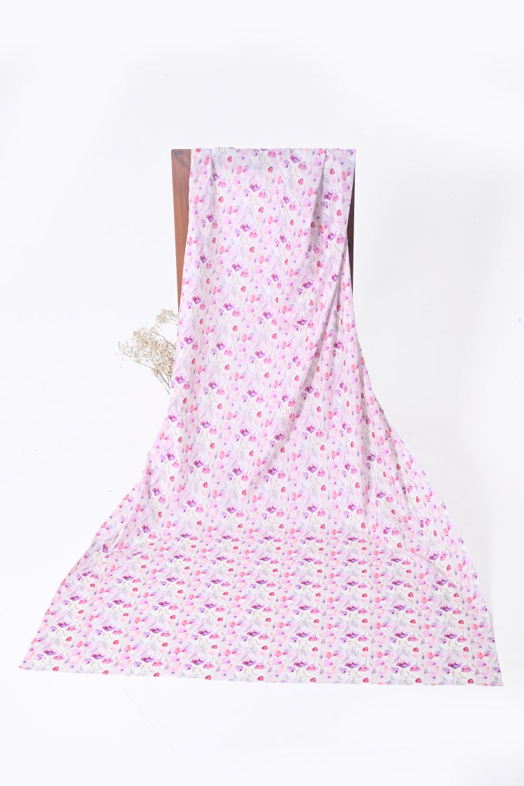 Picture of 1-PC Unstitched Printed Cambric Kurti - Available at Raja Sahib