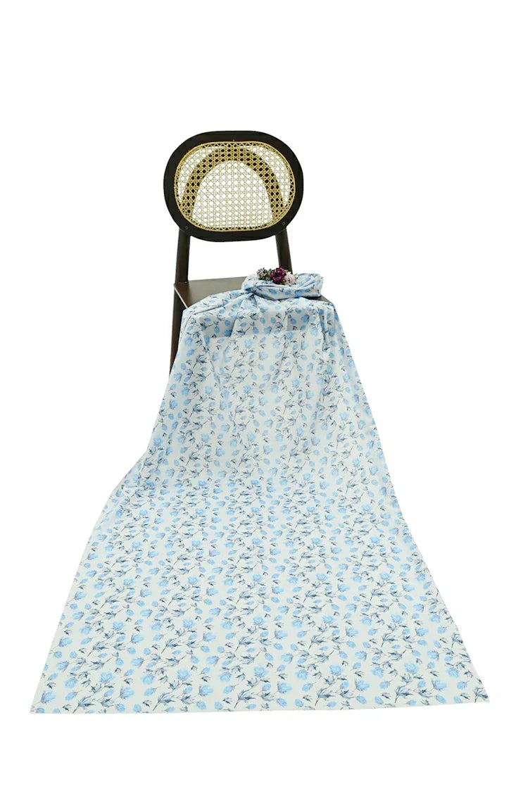 1-PC Unstitched Printed Cambric Kurti