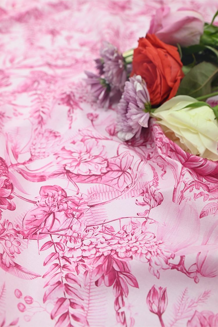 Picture of 1-PC Unstitched Printed Cambric Kurti - Available at Raja Sahib