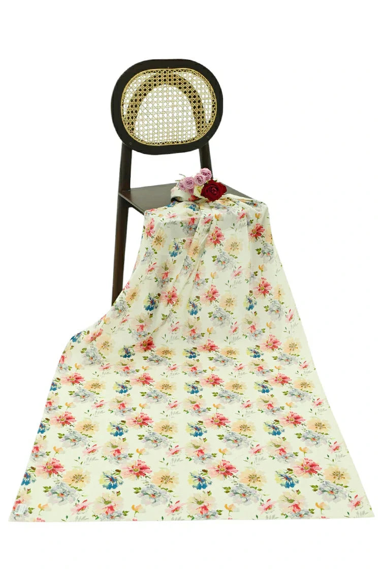 1-PC Unstitched Printed Cambric Kurti