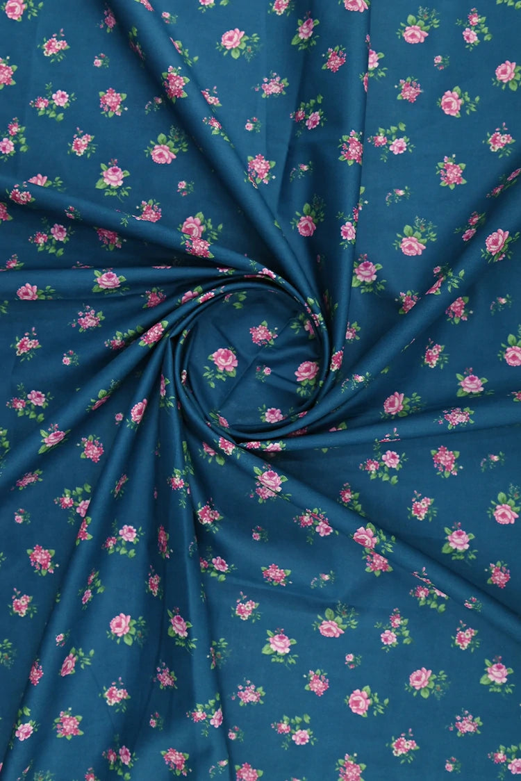 1-PC Unstitched Printed Cambric Kurti