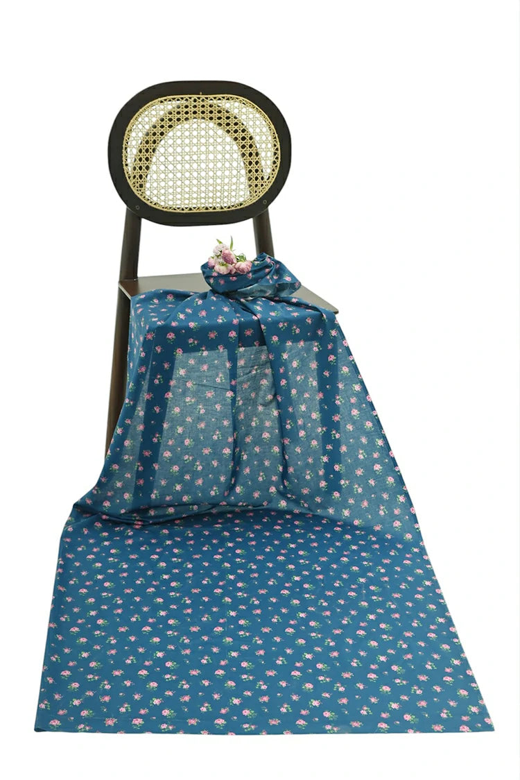 1-PC Unstitched Printed Cambric Kurti