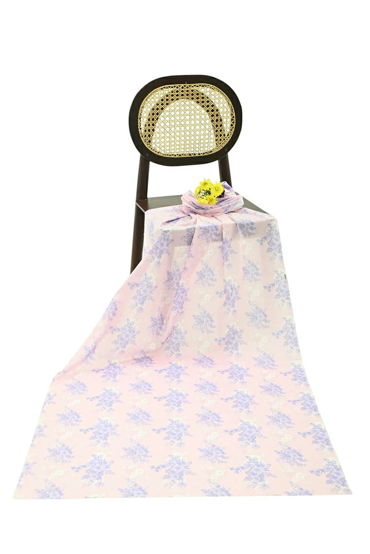 1-PC Unstitched Printed Cambric Kurti