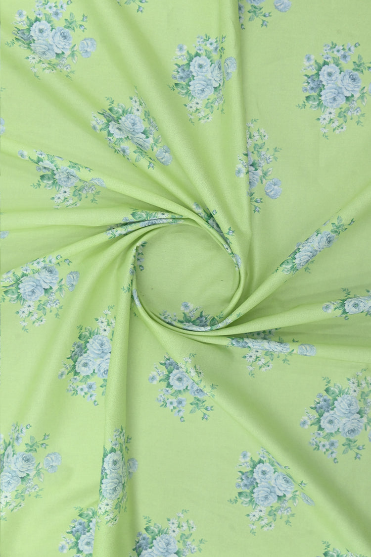 1-PC Unstitched Printed Cambric Kurti