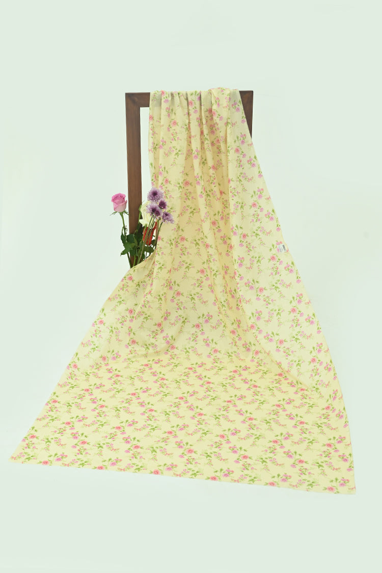 Picture of 1-PC Unstitched Printed Cambric Kurti - Available at Raja Sahib