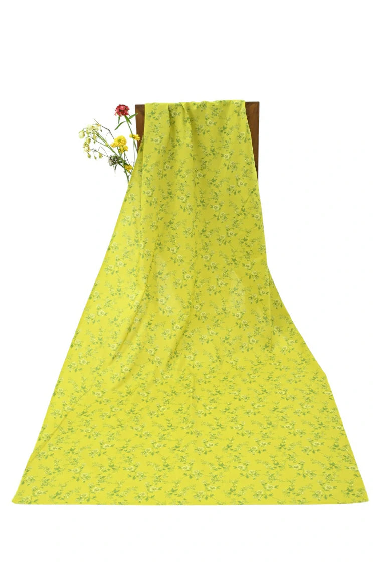 1-PC Unstitched Printed Cambric Kurti