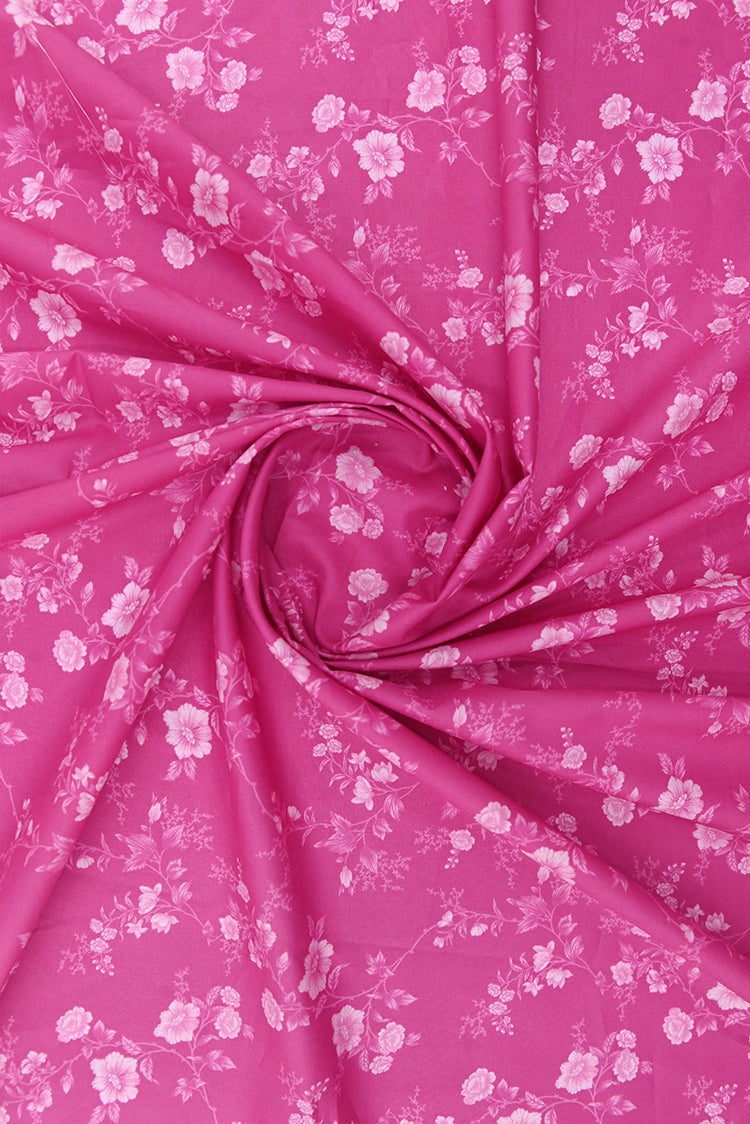Picture of 1-PC Unstitched Printed Cambric Kurti - Available at Raja Sahib