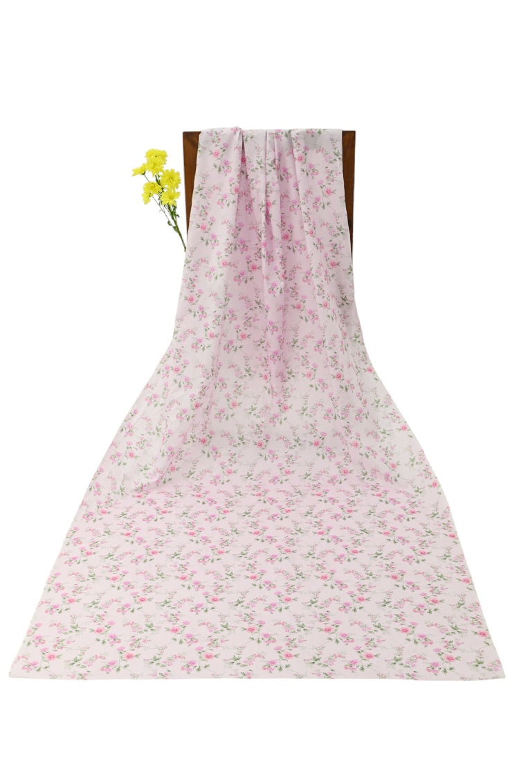 1-PC Unstitched Printed Cambric Kurti