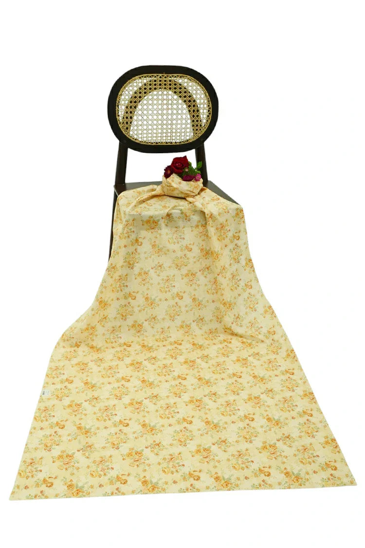 1-PC Unstitched Printed Cambric Kurti