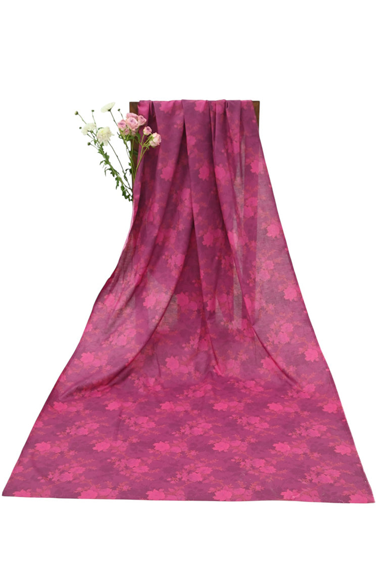 1-PC Unstitched Printed Cambric Kurti