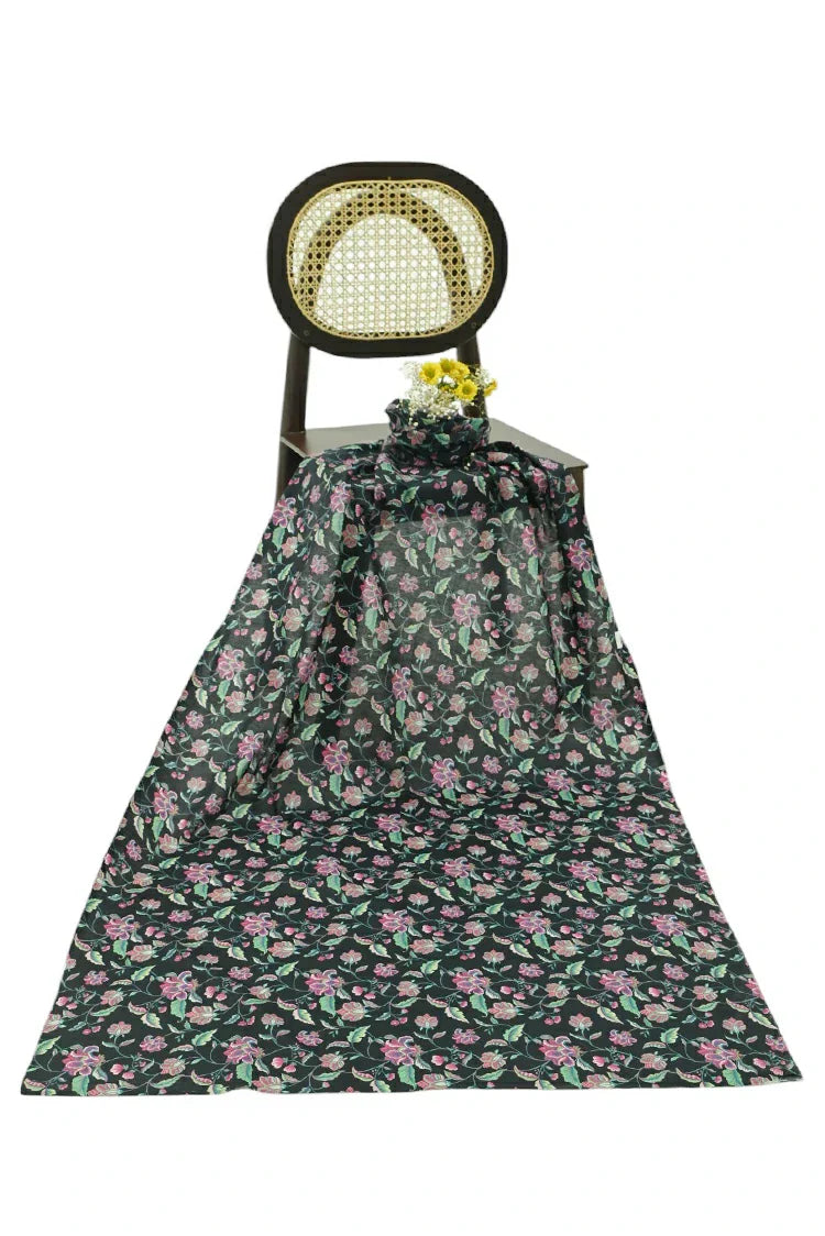 1-PC Unstitched Printed Cambric Kurti