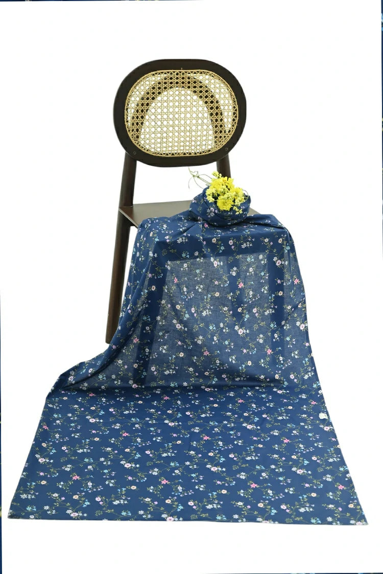 1-PC Unstitched Printed Cambric Kurti