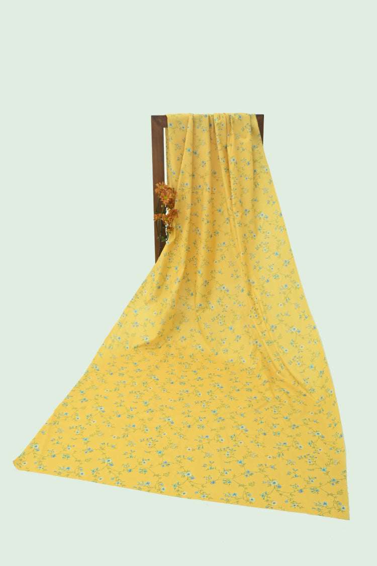 Picture of 1-PC Unstitched Printed Cambric Kurti - Available at Raja Sahib