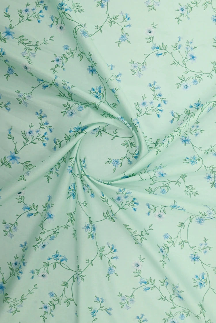 1-PC Unstitched Printed Cambric Kurti