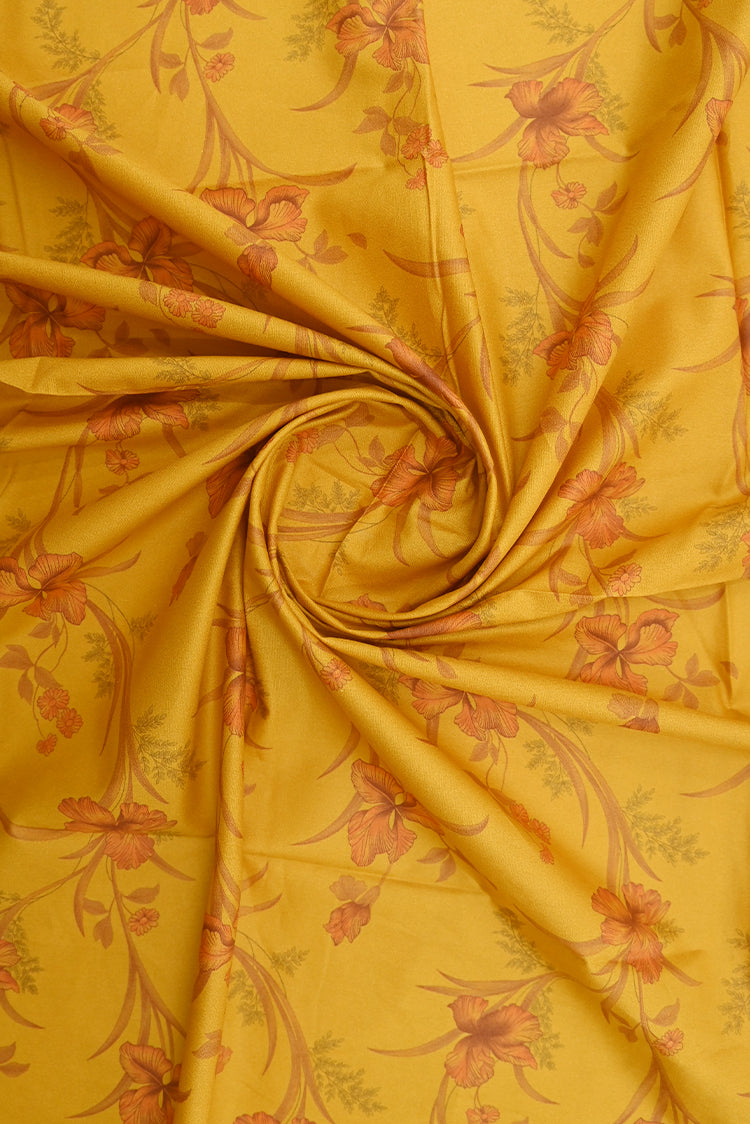 1-PC Unstitched Printed Cambric Kurti