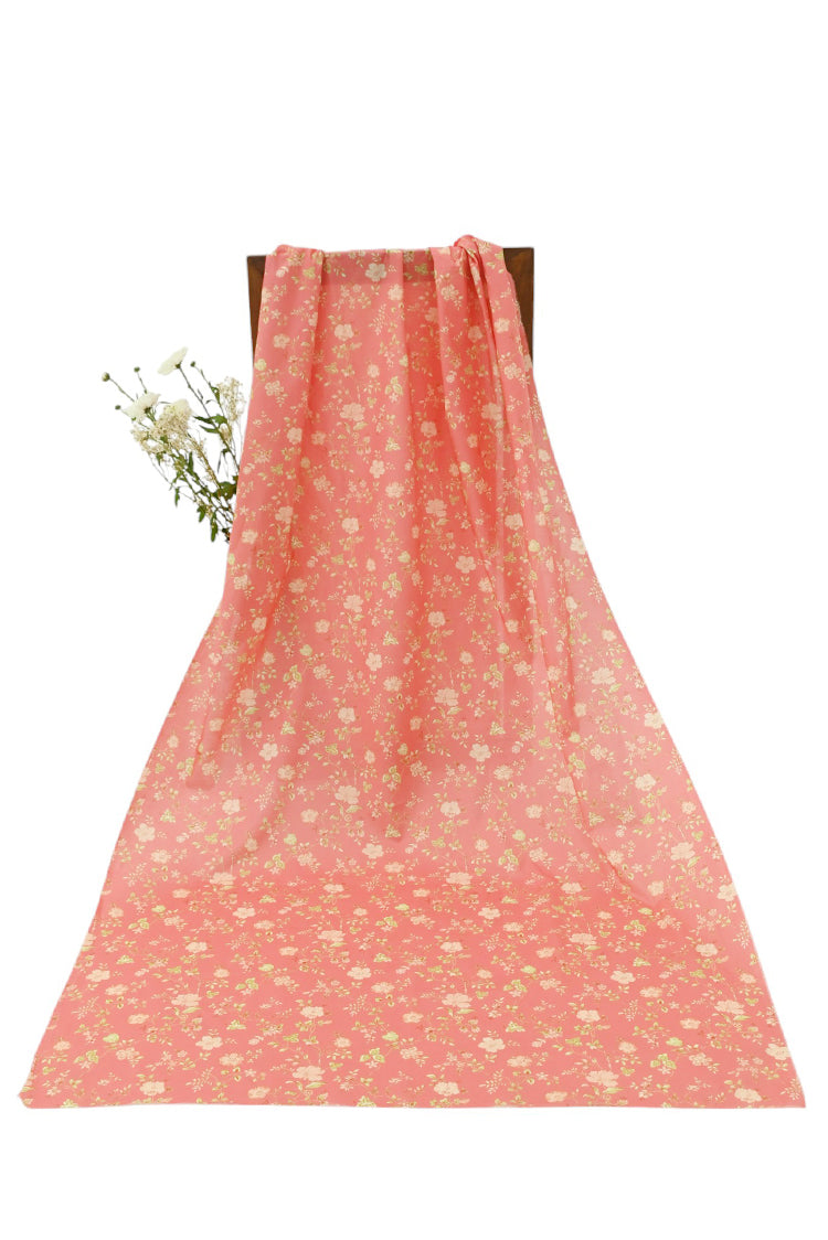 1-PC Unstitched Printed Cambric Kurti