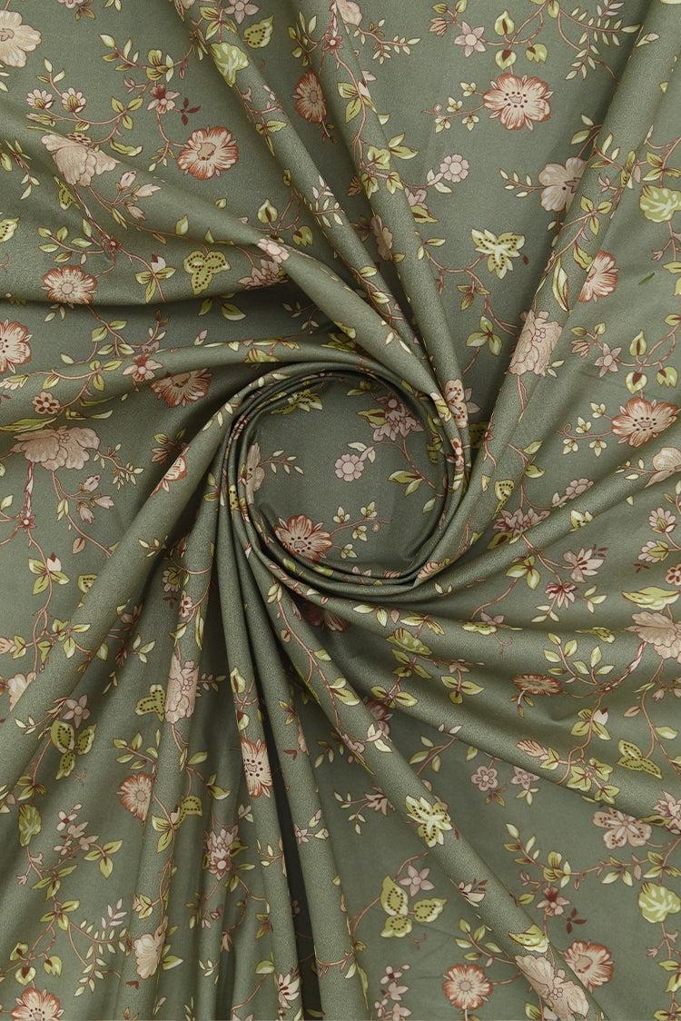 Picture of 1-PC Unstitched Printed Cambric Kurti - Available at Raja Sahib
