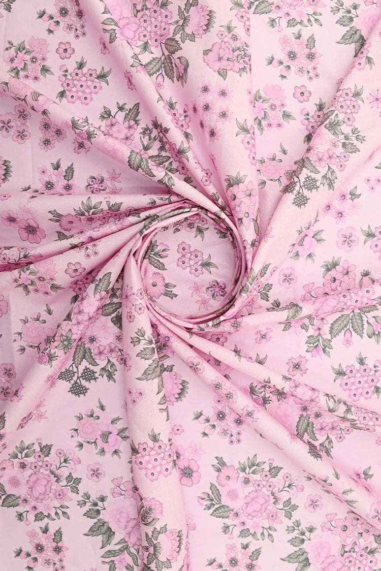 1-PC Unstitched Printed Cambric Kurti