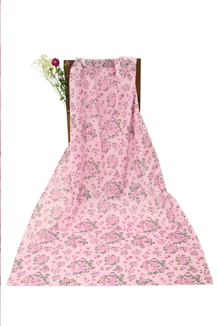 1-PC Unstitched Printed Cambric Kurti