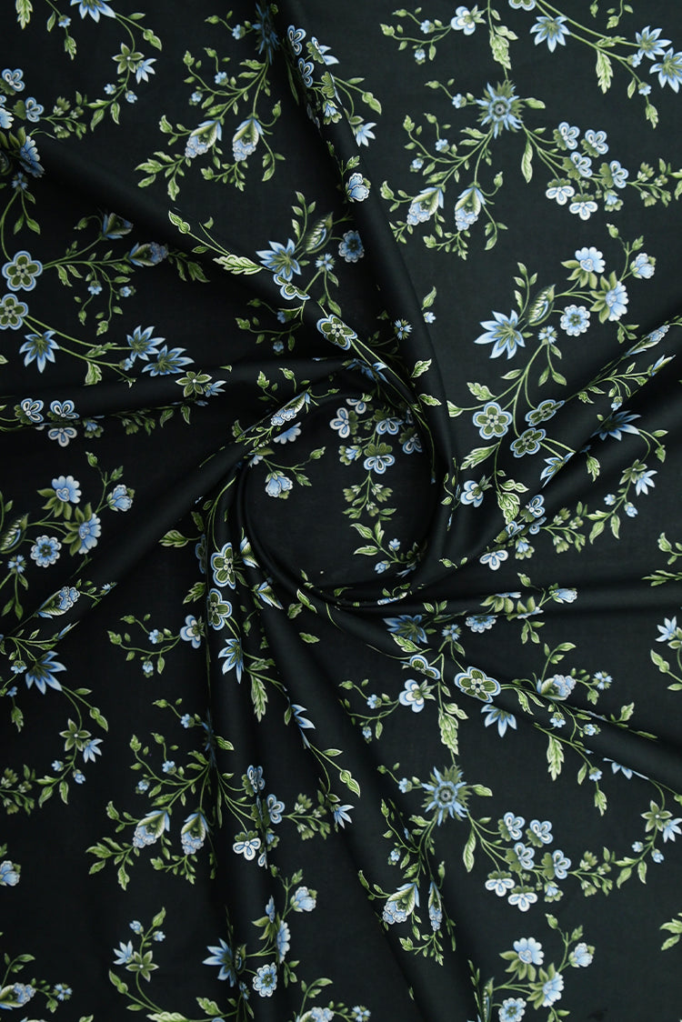 1-PC Unstitched Printed Cambric Kurti