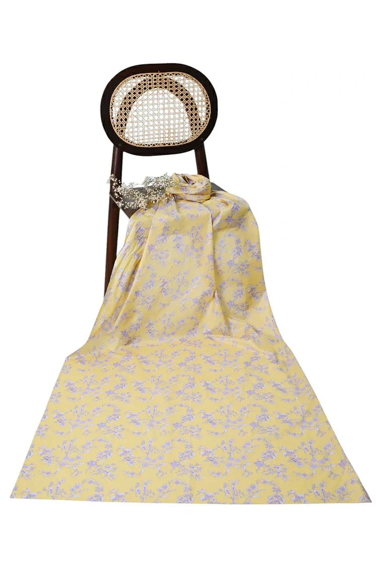 1-PC Unstitched Printed Cambric Kurti