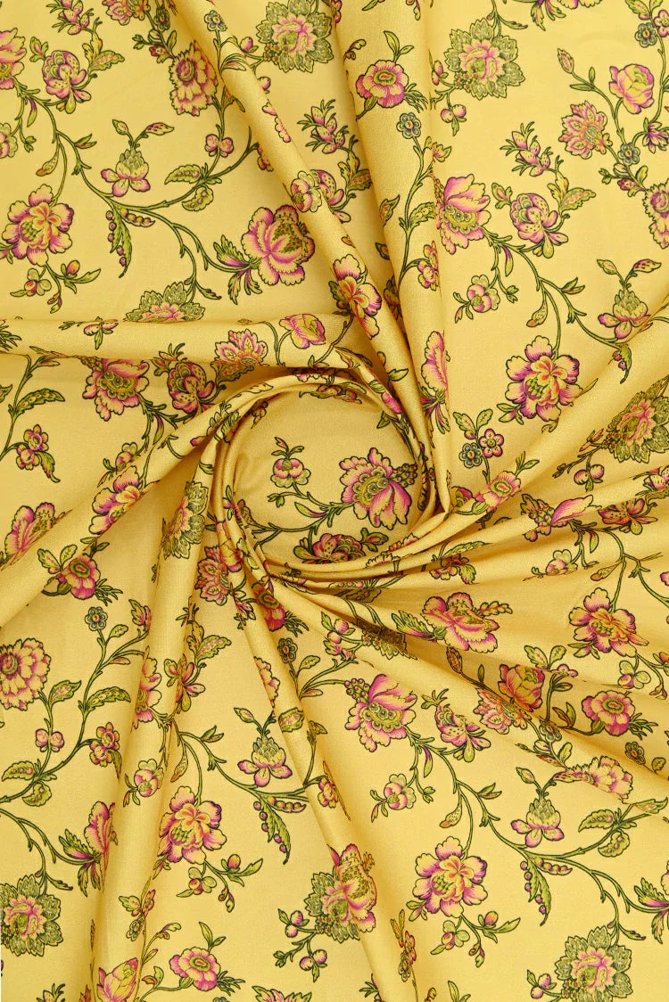 1-PC Unstitched Printed Cambric Kurti