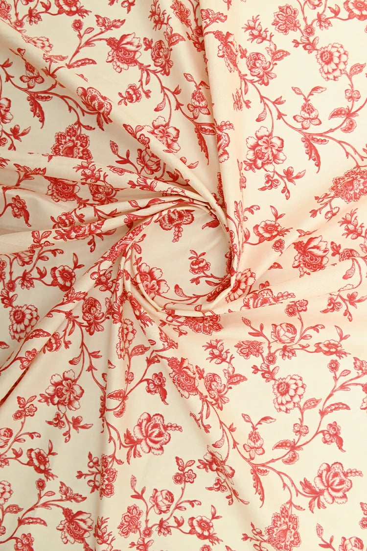 1-PC Unstitched Printed Cambric Kurti