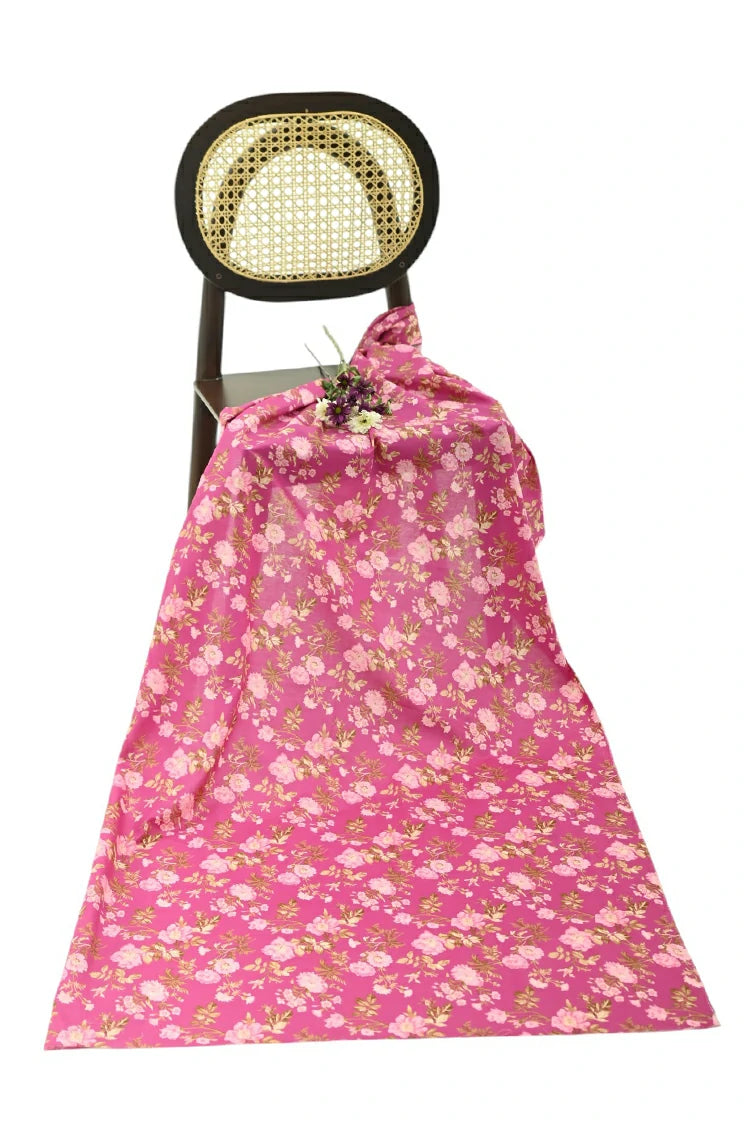 1-PC Unstitched Printed Cambric Kurti