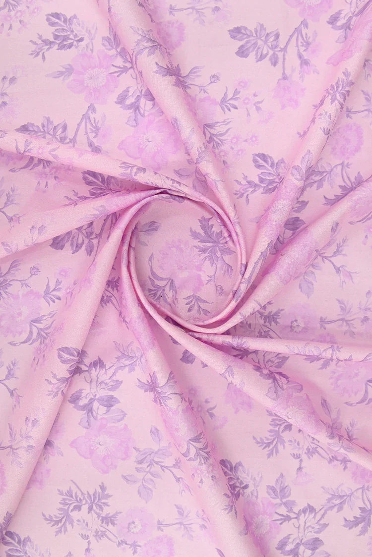 1-PC Unstitched Printed Cambric Kurti