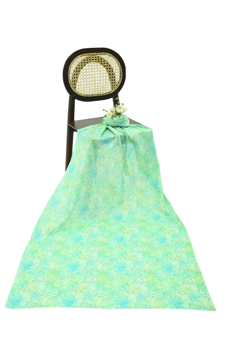 1-PC Unstitched Printed Cambric Kurti
