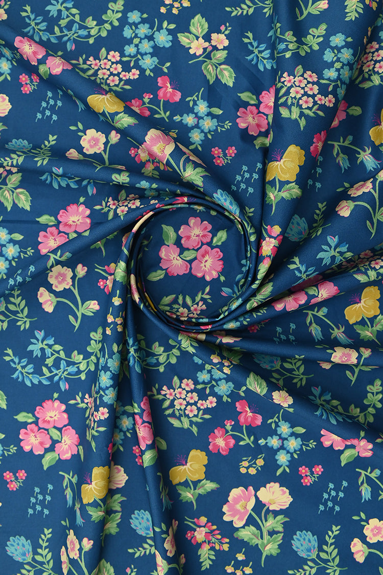 1-PC Unstitched Printed Cambric Kurti