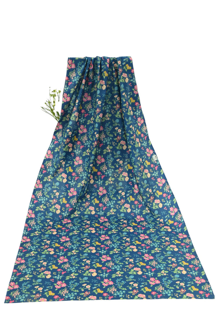 1-PC Unstitched Printed Cambric Kurti